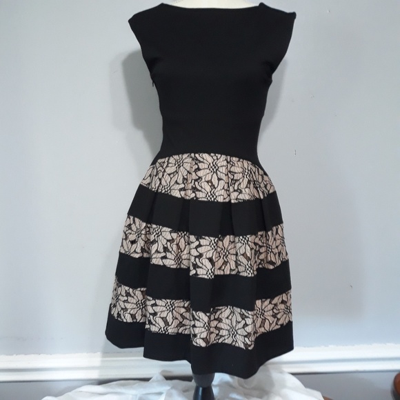 ANTHROPOLOGIE /EVA FRANCO LACED STRATA DRESS-Sz 4 - Picture 3 of 8